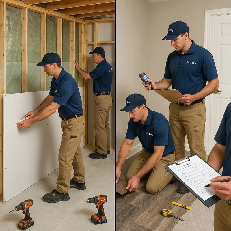 Repairs and Reconstruction process in Emory, TX
