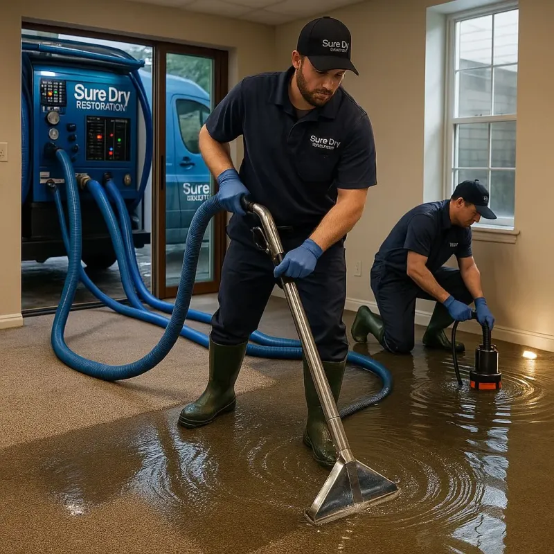 Water Extraction and Removal process in Emory, TX
